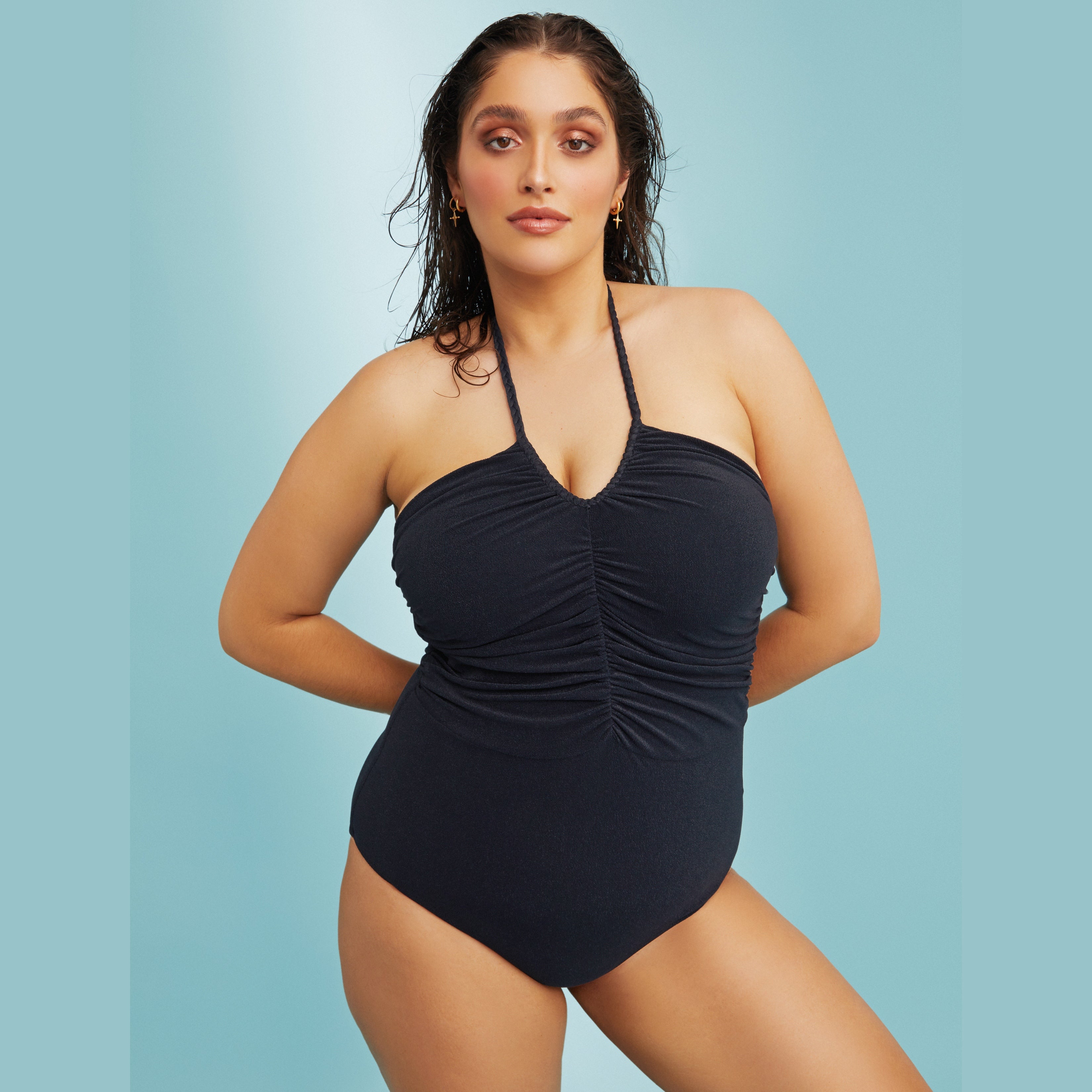 I Am Woman / One piece / Black Texture
