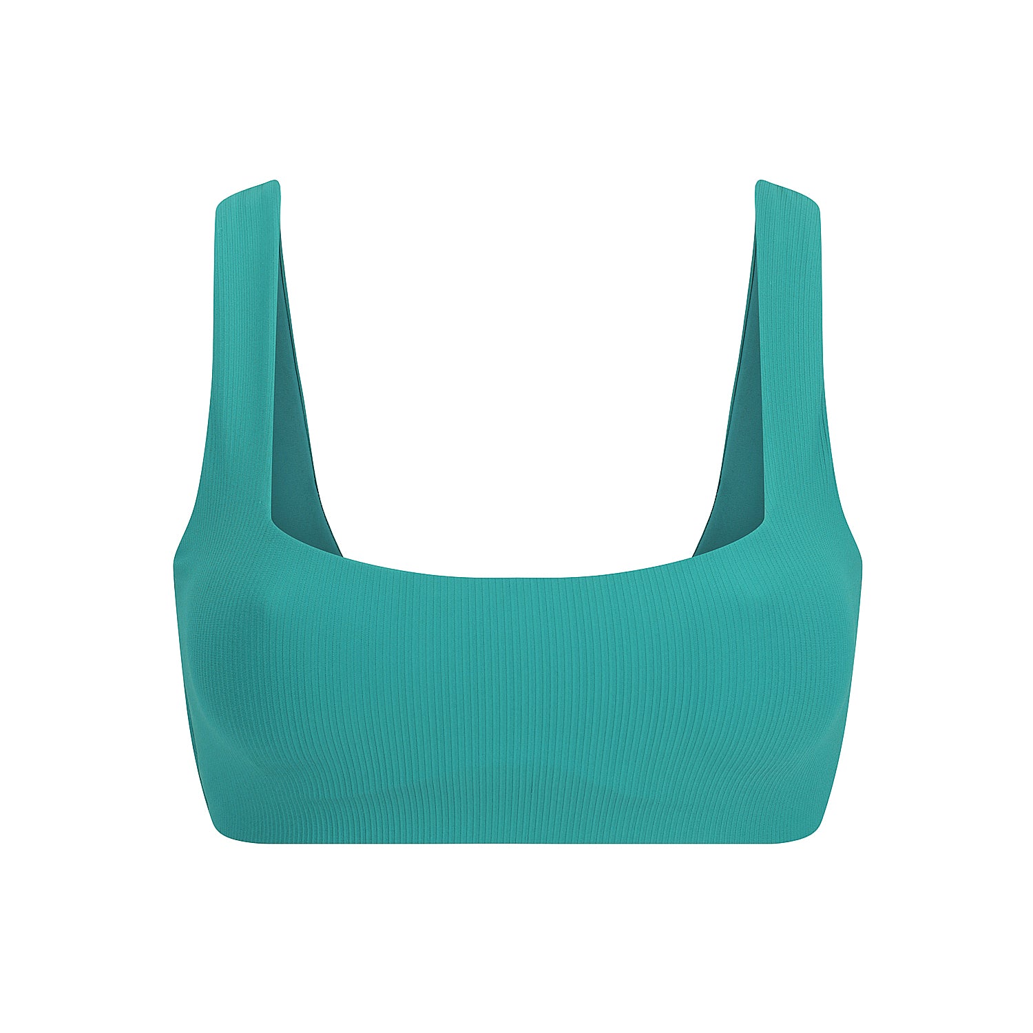 Take A Chance / Bikini top / Emerald Rib - FINAL SALE