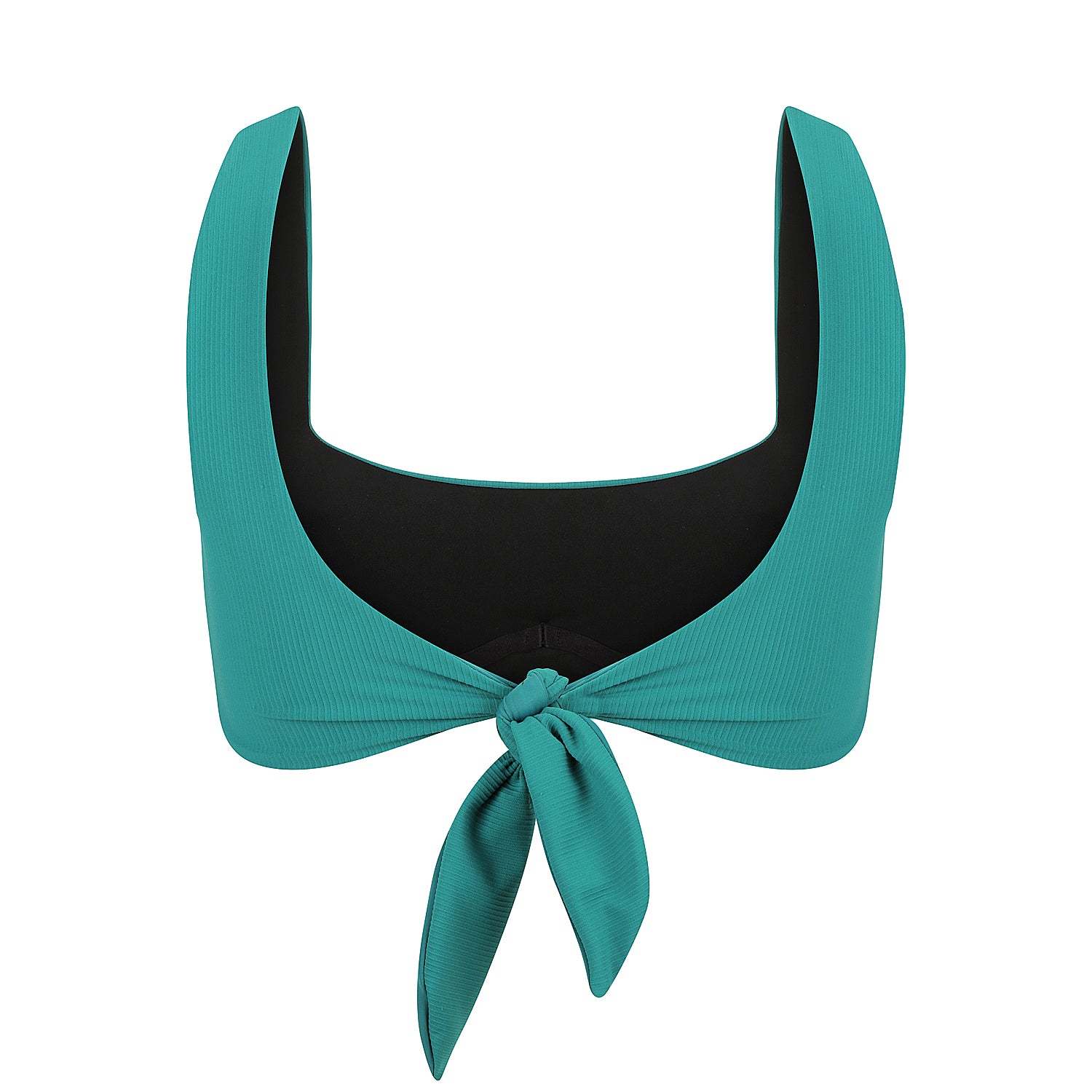 Take A Chance / Bikini top / Emerald Rib - FINAL SALE