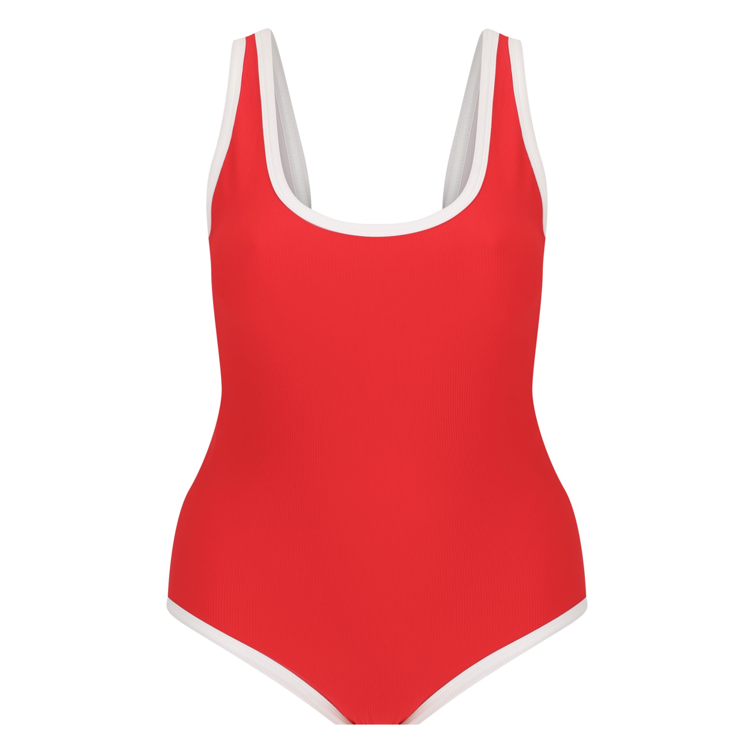 One Of My Kind / One piece / Red + White Rib