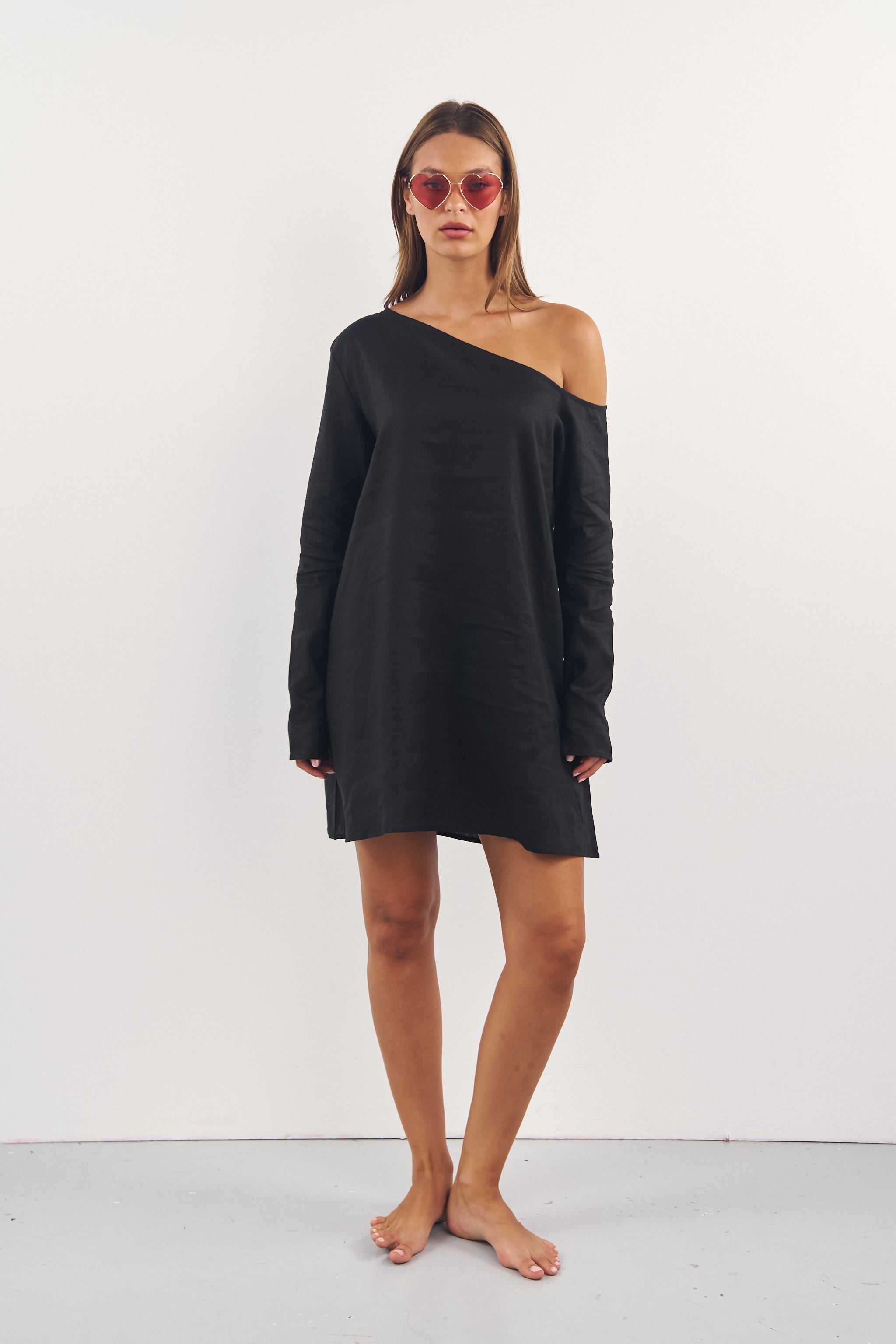 And She Was / White Linen Dress | SAINT SOMEBODY And She Was / White Linen Dress | SAINT SOMEBODY