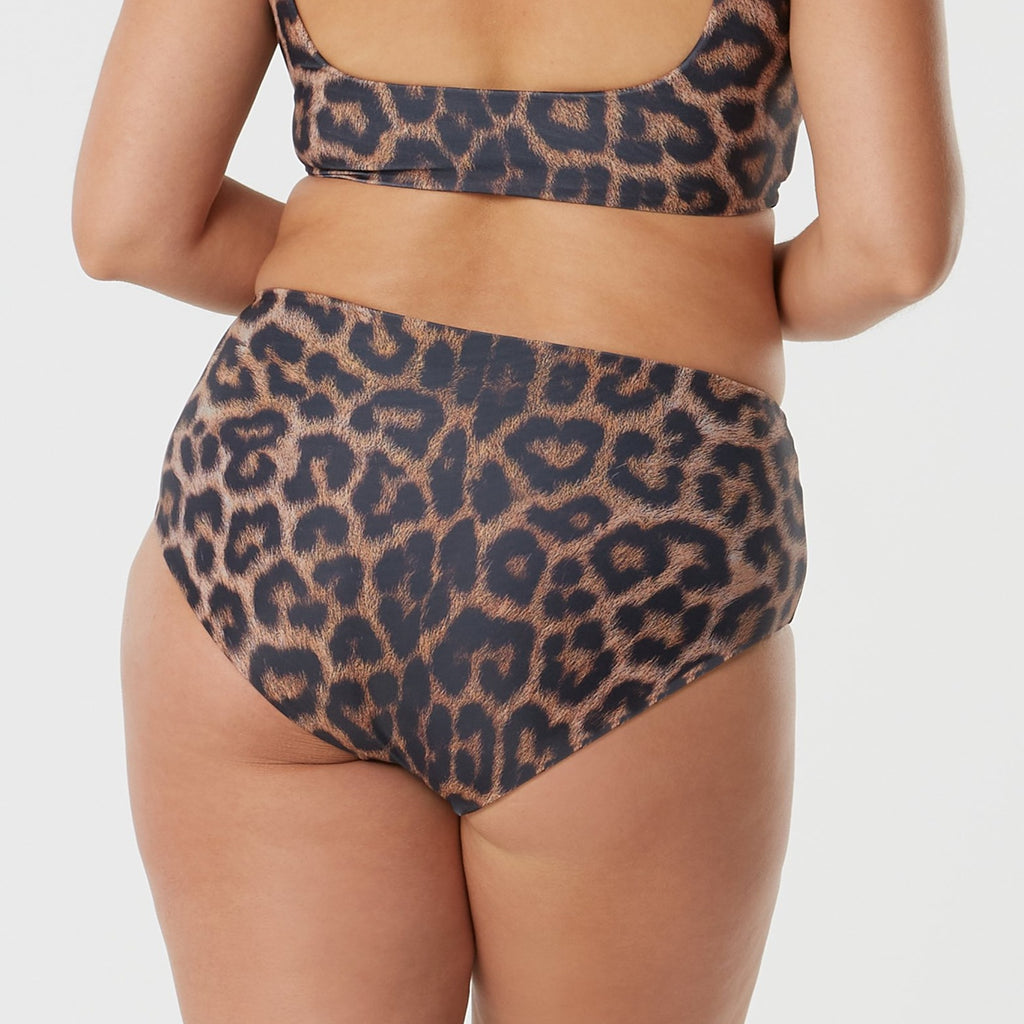 Follow The Sun / Leopard Bikini Bottoms - SAINT SOMEBODY