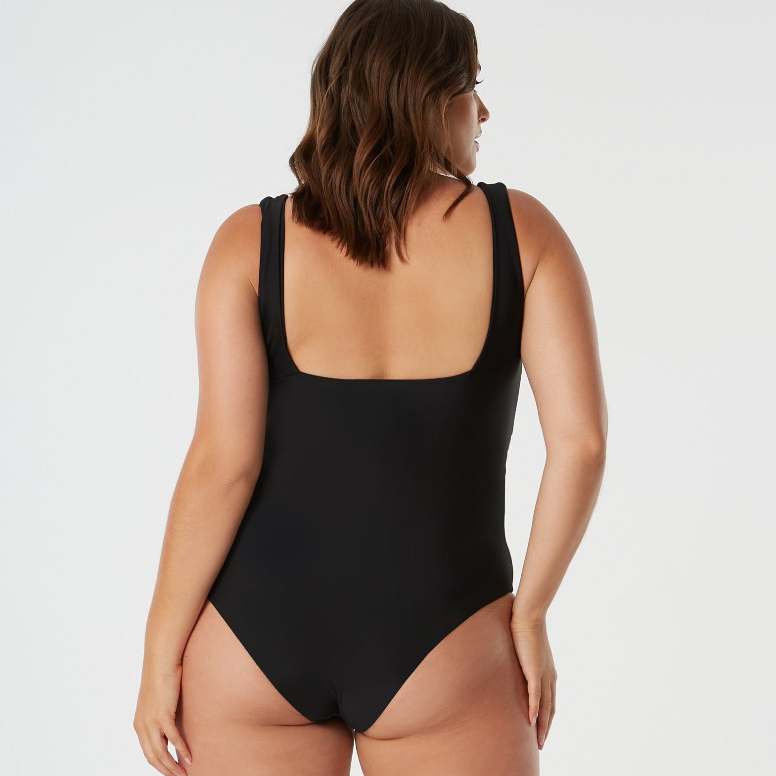 Run To Paradise / Black One Piece Swimwear - SAINT SOMEBODY