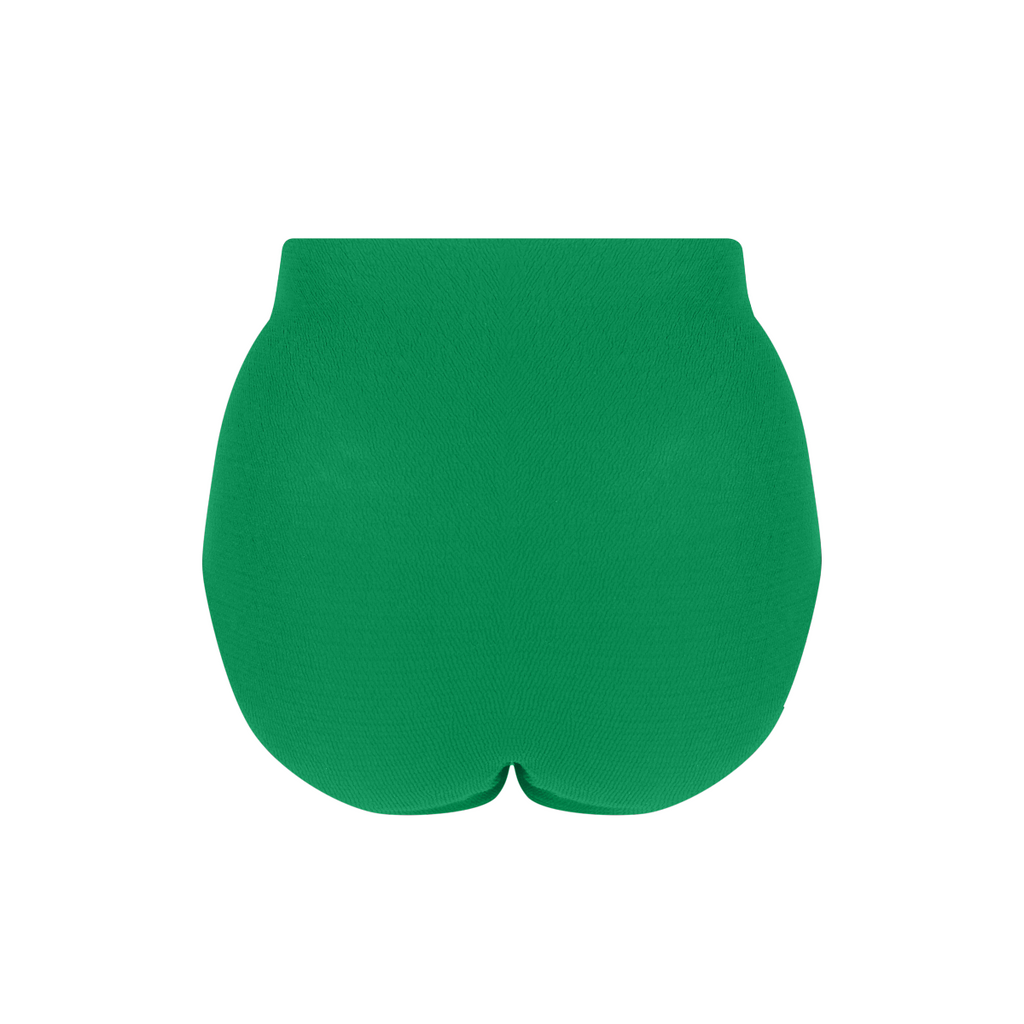 Sky High / Green Textured Bikini Bottoms - SAINT SOMEBODY