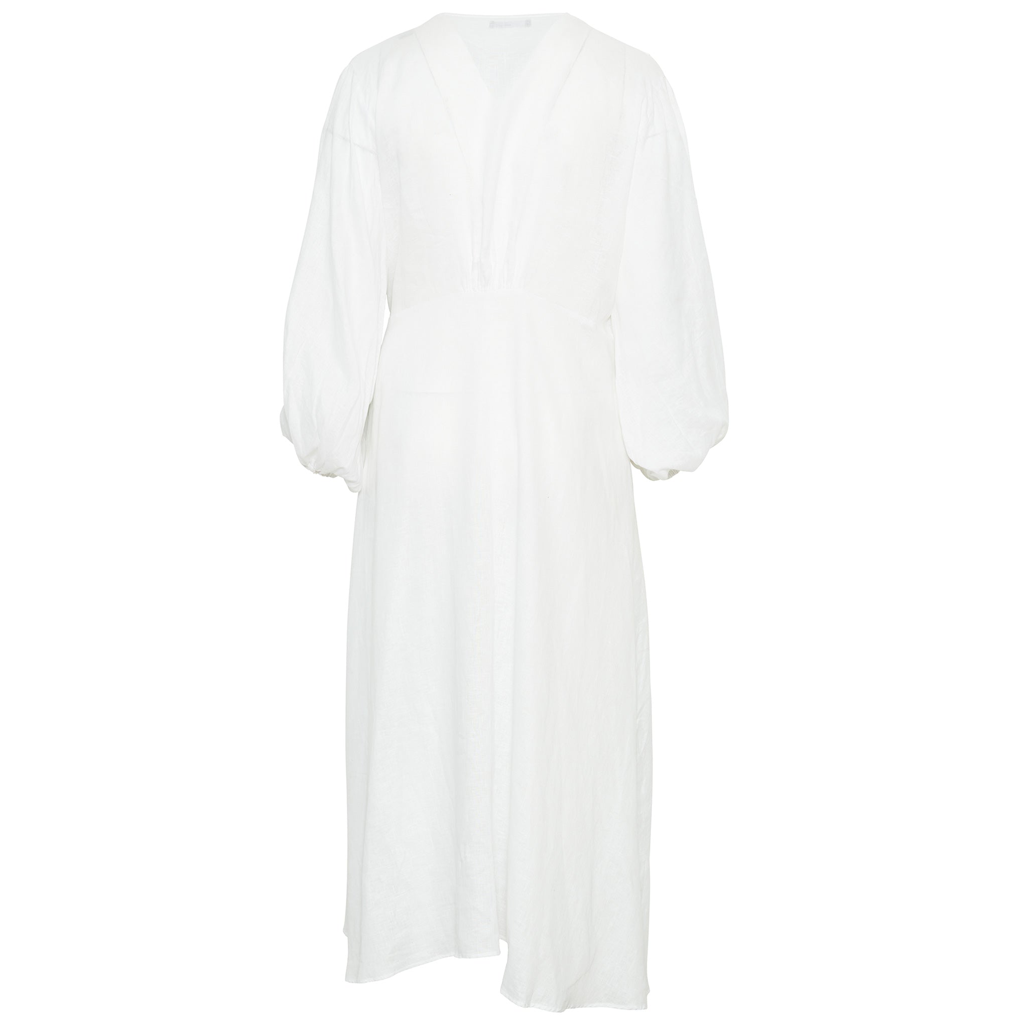 Dusk 'Till Dawn / Linen robe / White