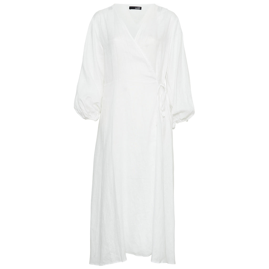 Dusk 'Till Dawn / Linen robe / White
