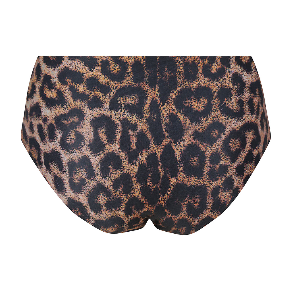Follow The Sun / Leopard Bikini Bottoms / Back - SAINT SOMEBODY